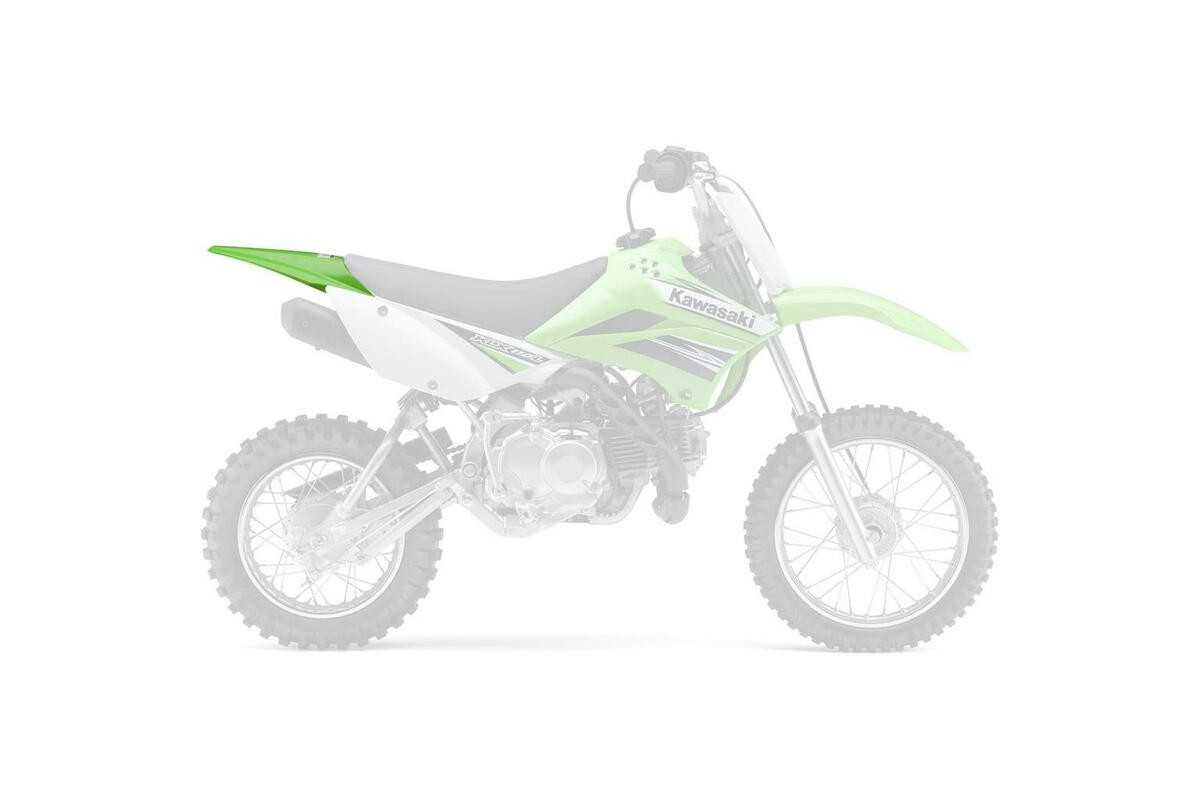 Garde-boue arrière UFO vert KX Kawasaki KLX110