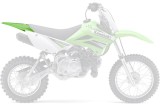 Garde-boue arrière UFO vert KX Kawasaki KLX110