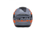 Casque Trial Up Graphic ORANGE GREY MATT