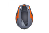 Casque Trial Up Graphic ORANGE GREY MATT