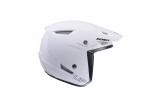 Casque Trial Up Solid WHITE