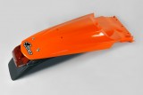 Garde-boue arrière UFO avec feu arrière orange KTM