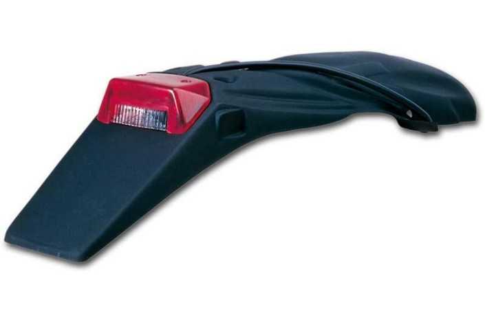 Support de plaque UFO noir feu integré 12V 21/5W KTM EXC