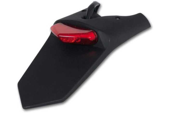 Support de plaque UFO noir feu LED