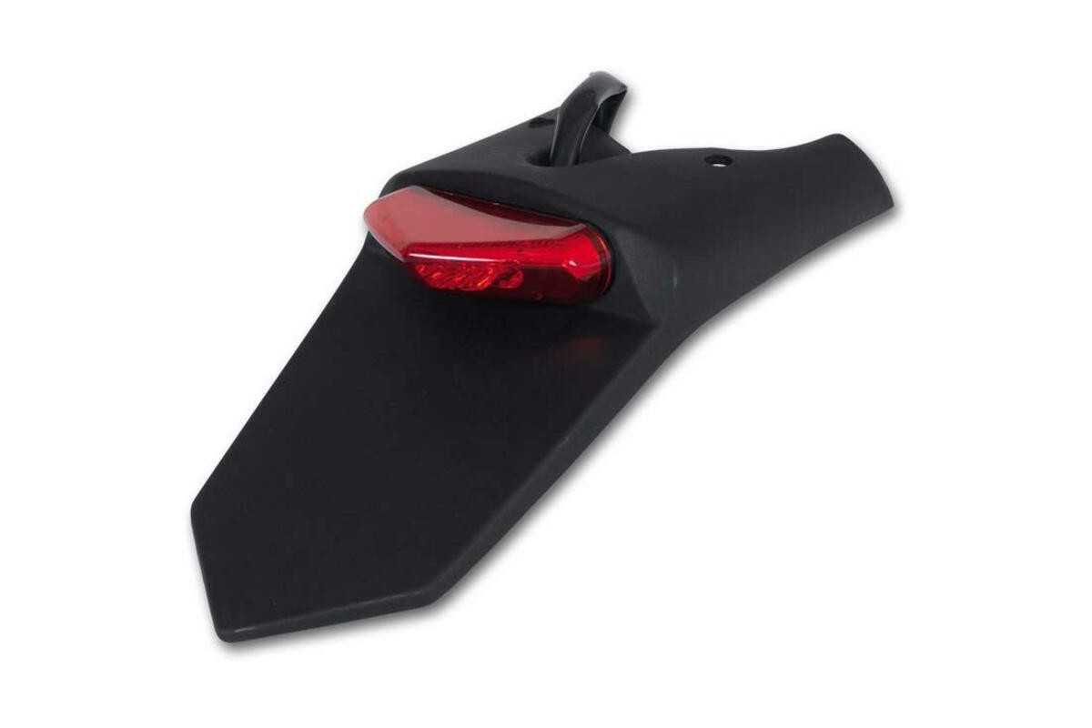 Support de plaque UFO noir feu LED