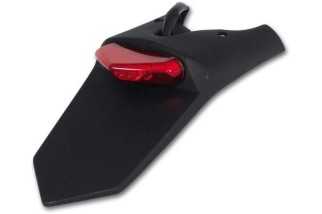 Support de plaque UFO noir feu LED