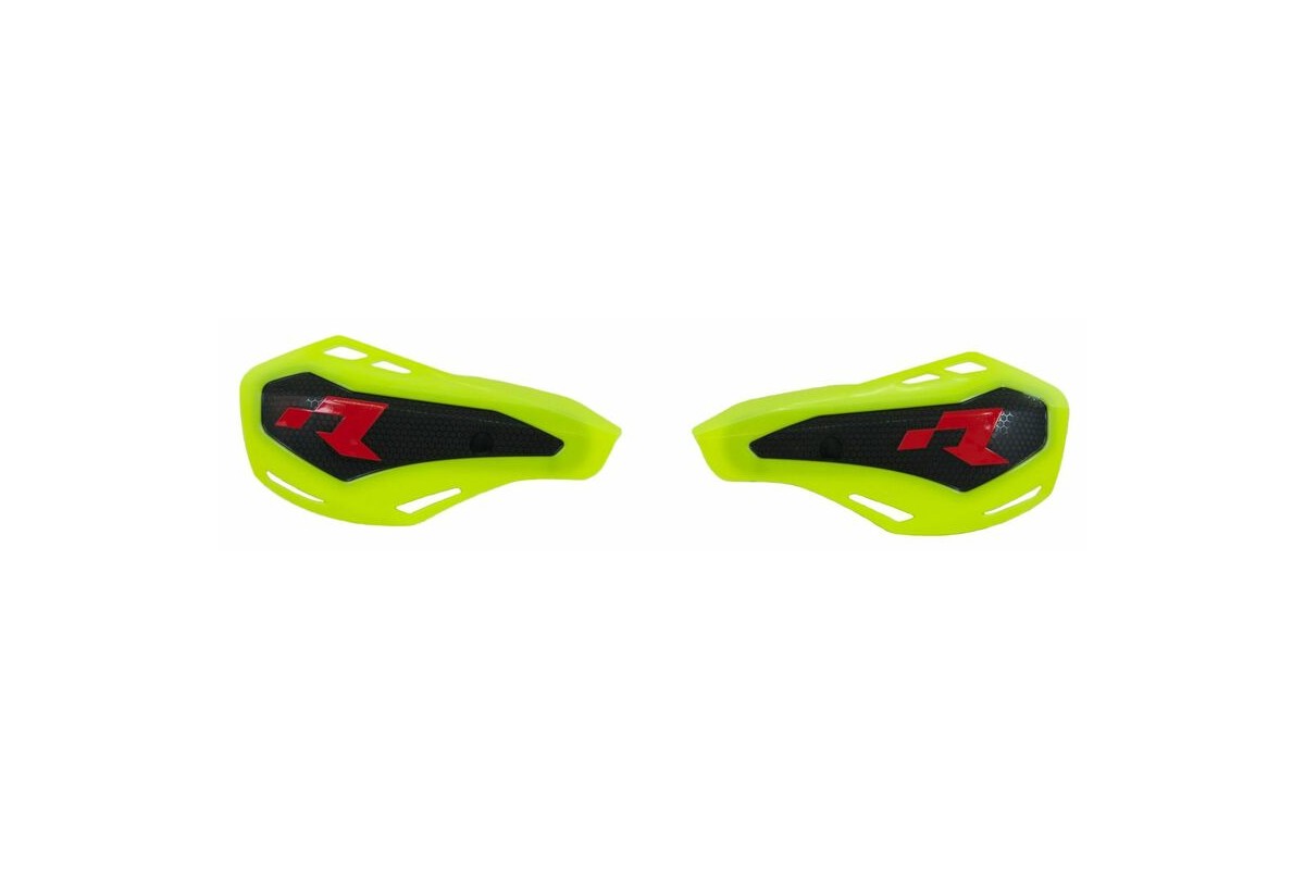 Coque de remplacement RACETECH protège-mains HP1 jaune fluo