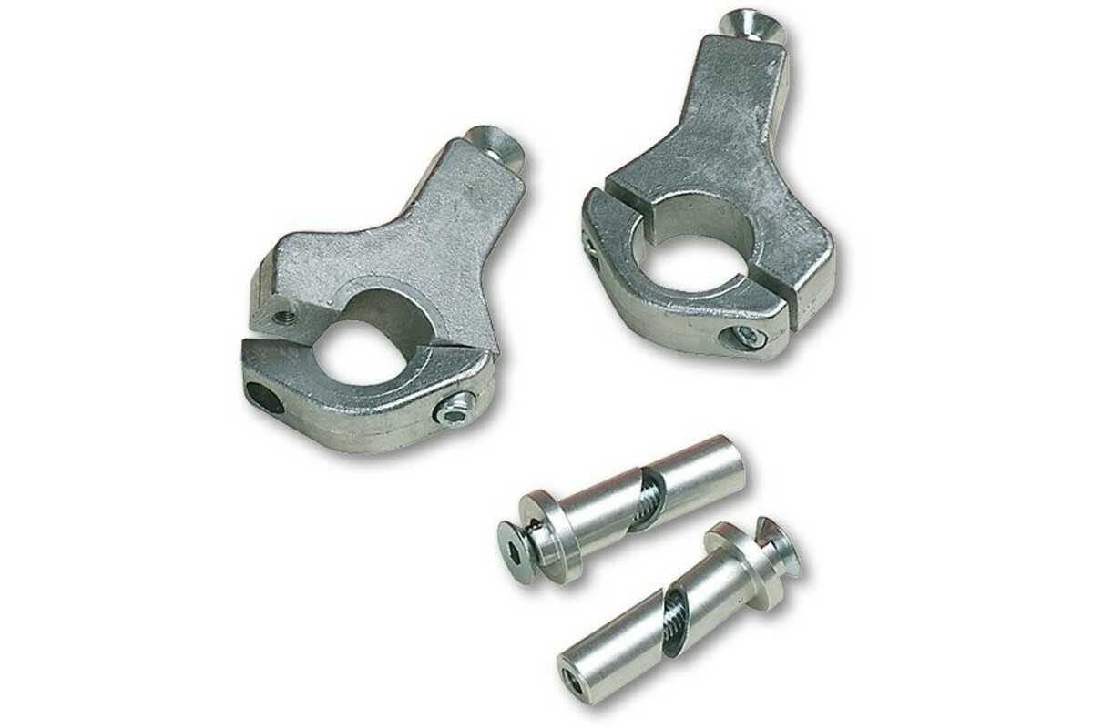 Kit fixation UFO protège-mains Jumpy Ø28mm