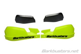 Coques de protège-mains BARKBUSTERS VPS MX jaune HiViz/déflecteur noir