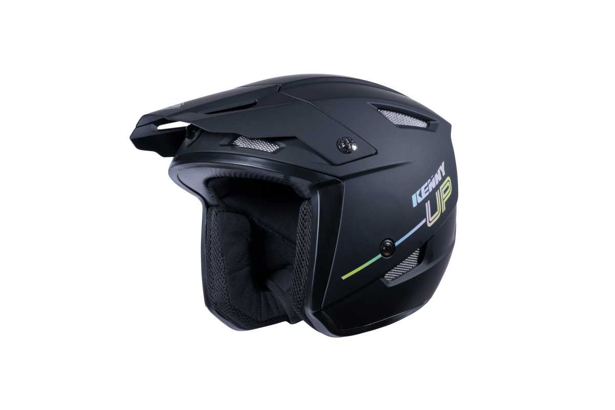 Casque KENNY Trial Up Graphic Noir – Homologué ECE