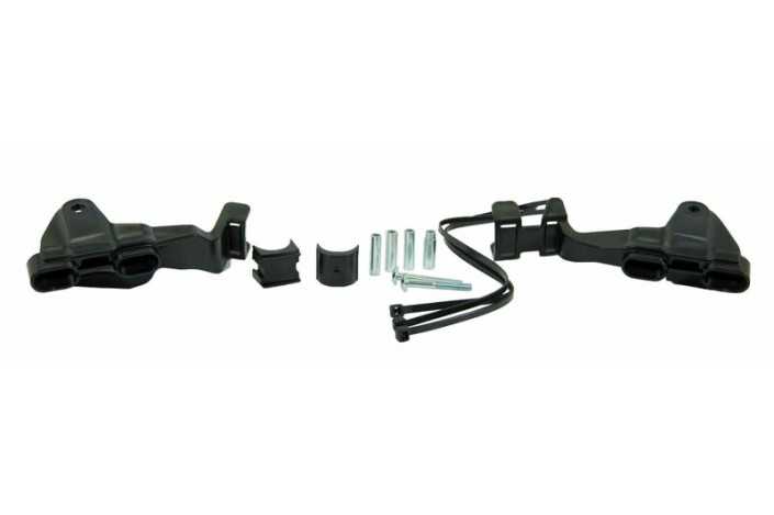 Kit de montage RACETECH protège-main HP1/HP2 noir