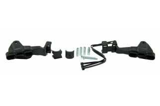 Kit de montage RACETECH protège-main HP1/HP2 noir