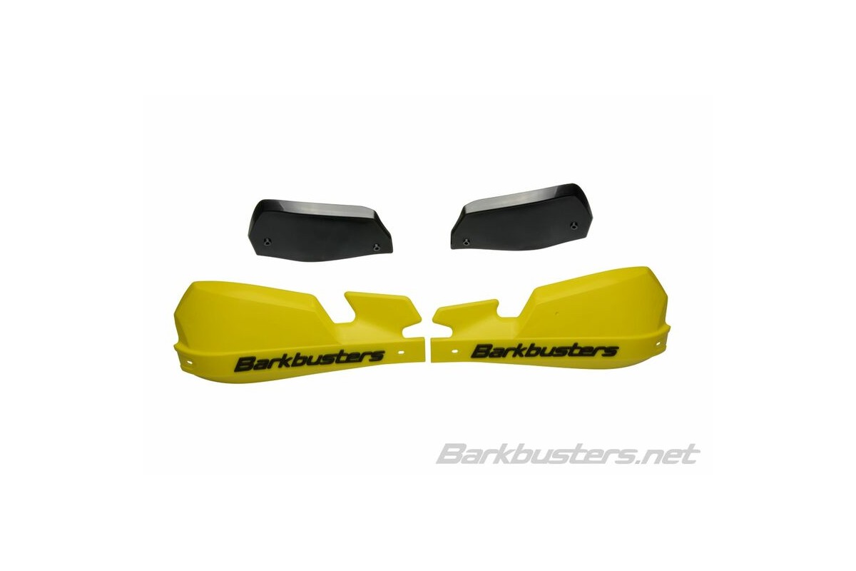 Coques de protège-mains BARKBUSTERS VPS MX jaune/déflecteur noir