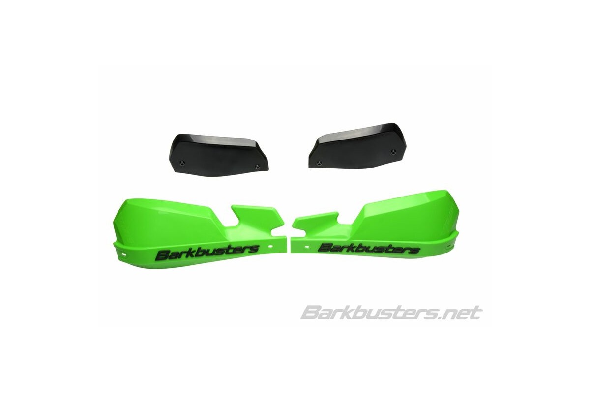 Coques de protège-mains BARKBUSTERS VPS MX vert/déflecteur noir