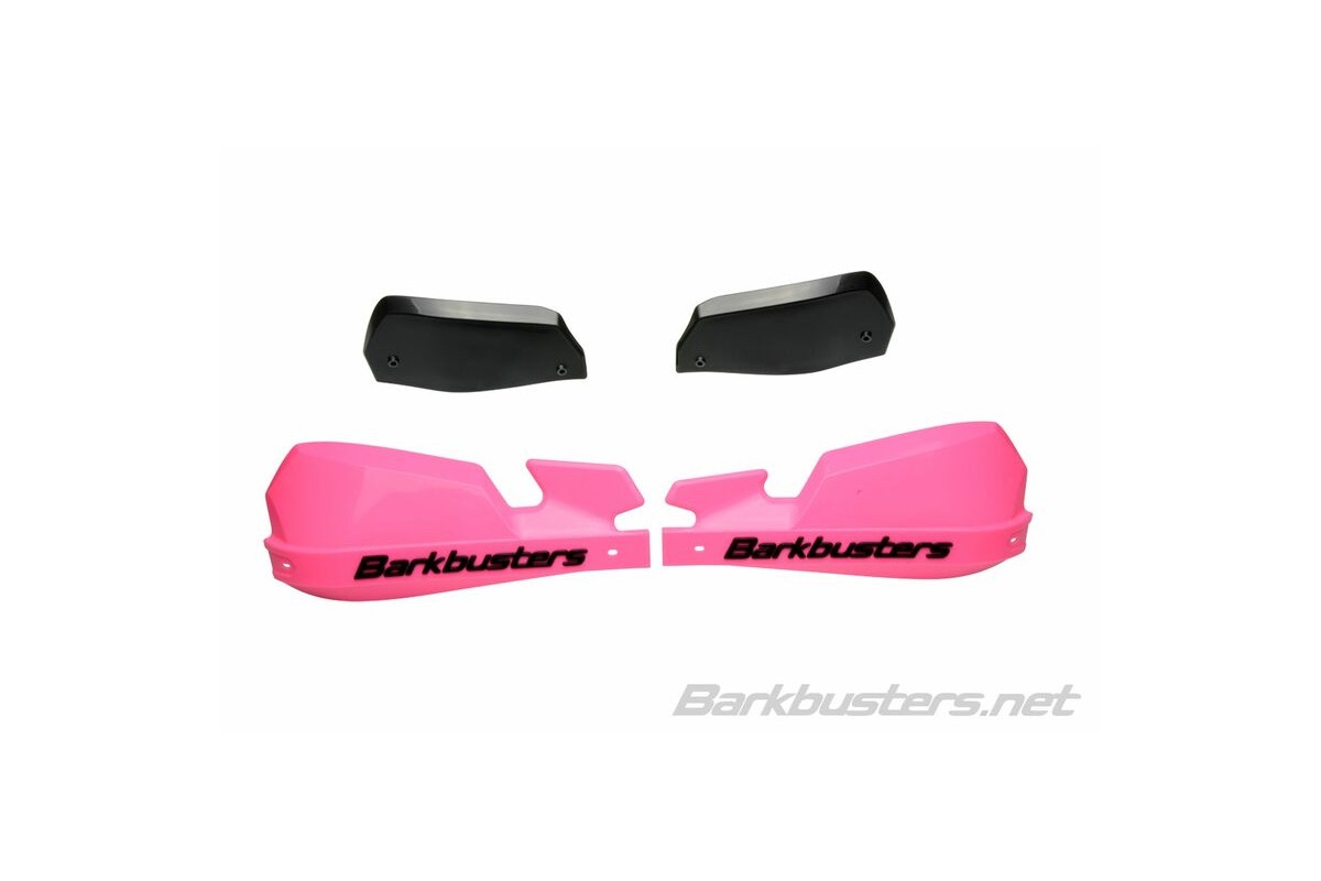 Coques de protège-mains BARKBUSTERS VPS MX rose/déflecteur noir