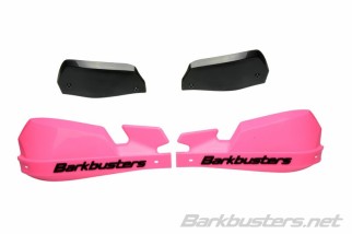 Coques de protège-mains BARKBUSTERS VPS MX rose/déflecteur noir