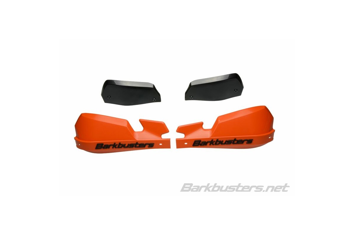 Coques de protège-mains BARKBUSTERS VPS MX orange/déflecteur noir