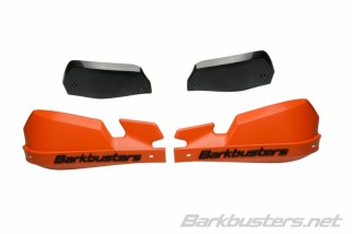 Coques de protège-mains BARKBUSTERS VPS MX orange/déflecteur noir