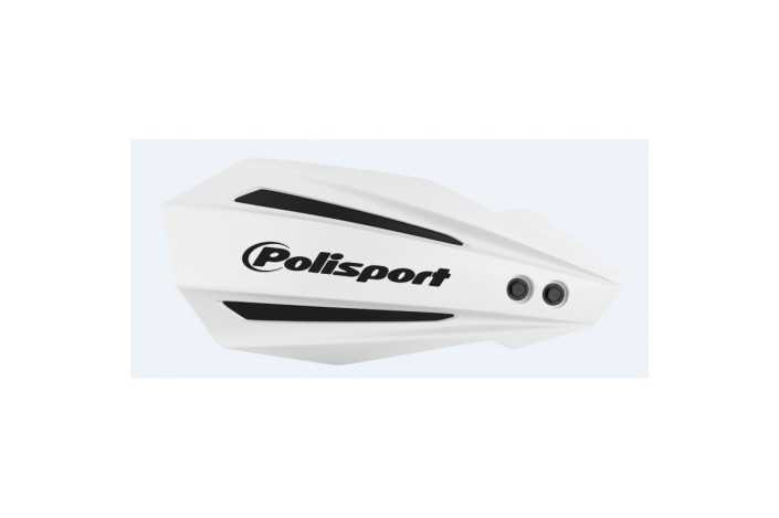 Protège-mains POLISPORT MX BULLIT Blanc/Noir- HONDA CRF