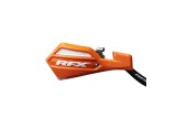 Protège-mains RFX série 1 (Orange/Blanc) avec kit de montage