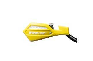 Protège-mains RFX série 1 (Jaune/Blanc) avec kit de montage