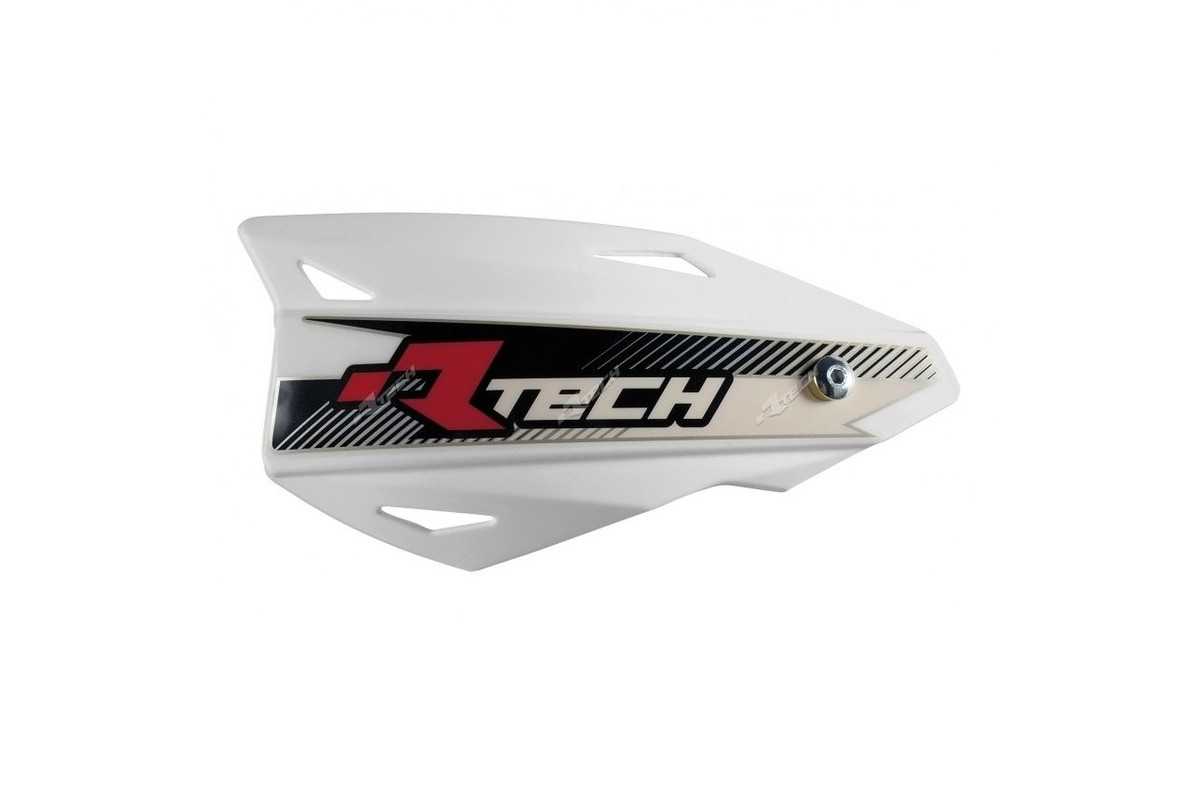 Protège-mains RACETECH Vertigo réglable blanc