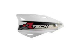 Protège-mains RACETECH Vertigo réglable blanc