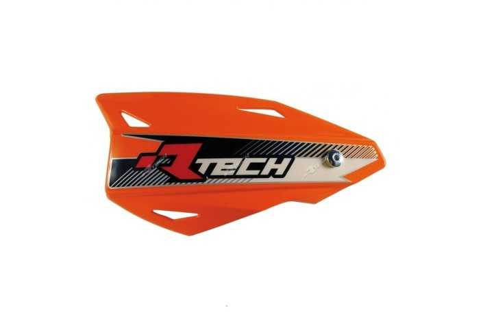Protège-mains RACETECH Vertigo réglable orange