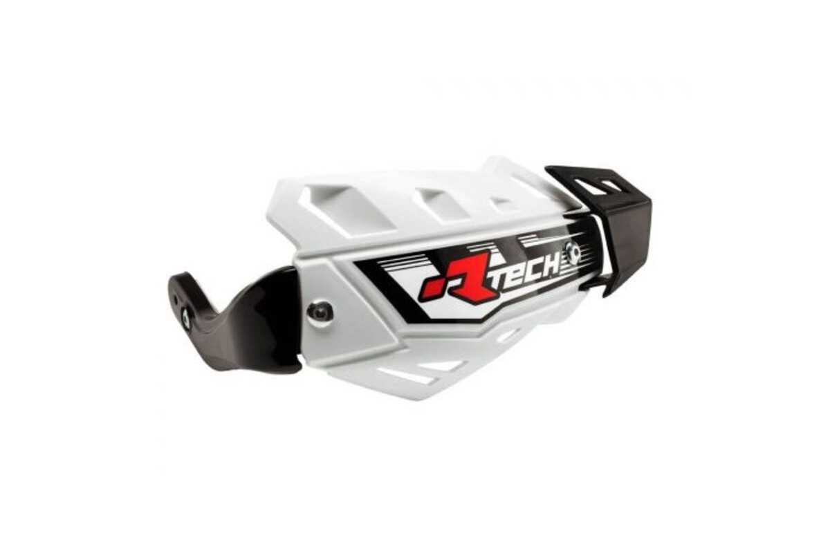 Protège-mains RACETECH FLX Quad blanc