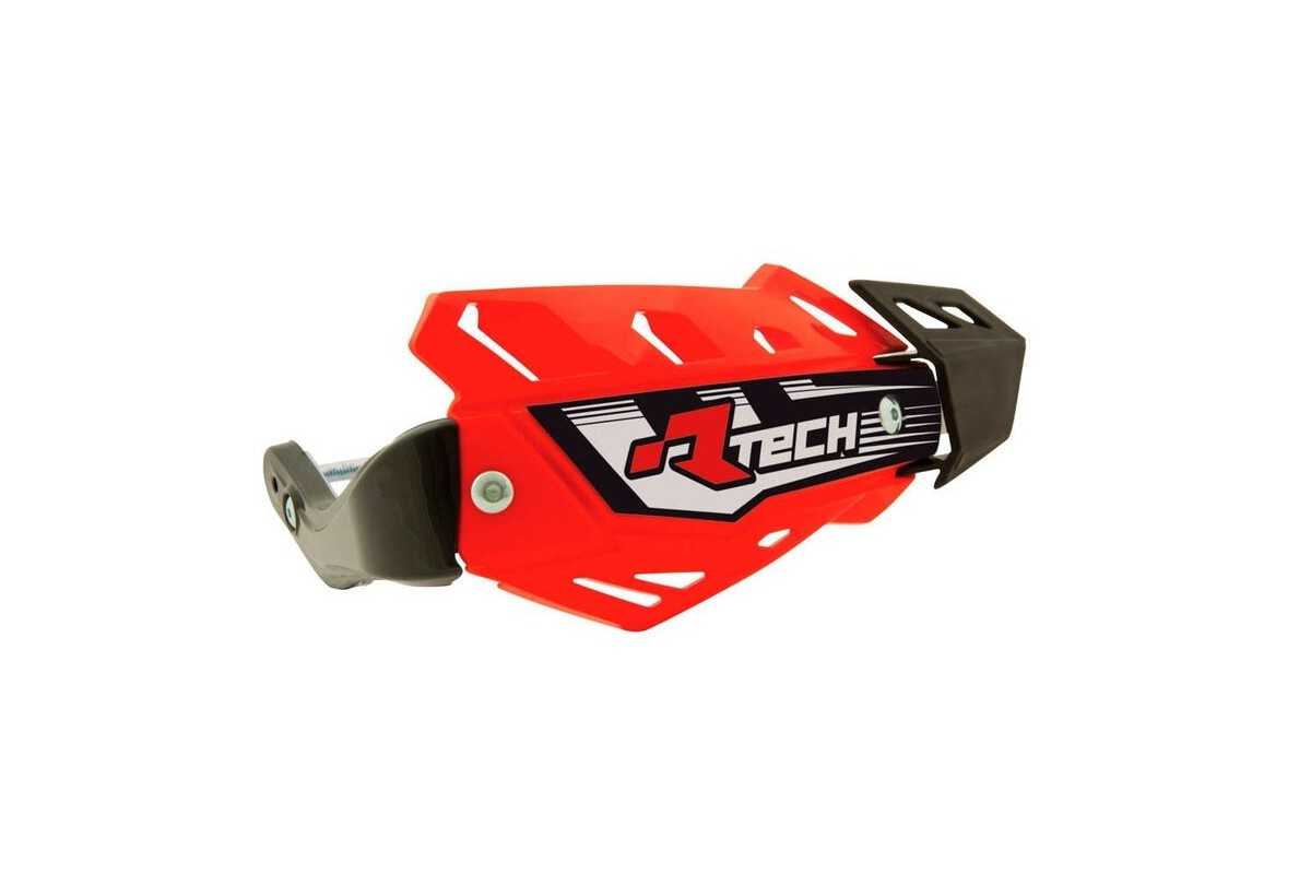 Protège-mains RACETECH FLX Quad rouge