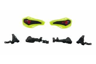 Protèges-mains RACETECH HP1 jaune fluo