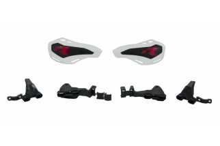 Protèges-mains RACETECH HP1 blanc