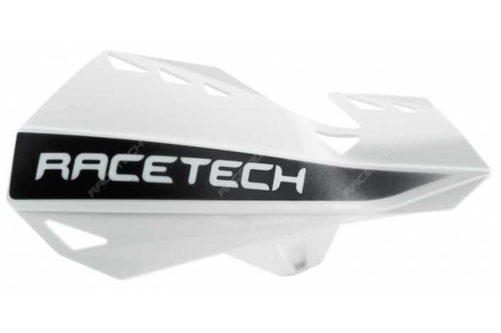 Protège-mains RACETECH Dual blanc