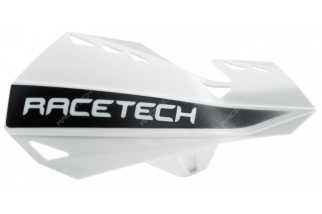 Protège-mains RACETECH Dual blanc