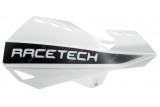 Protège-mains RACETECH Dual blanc