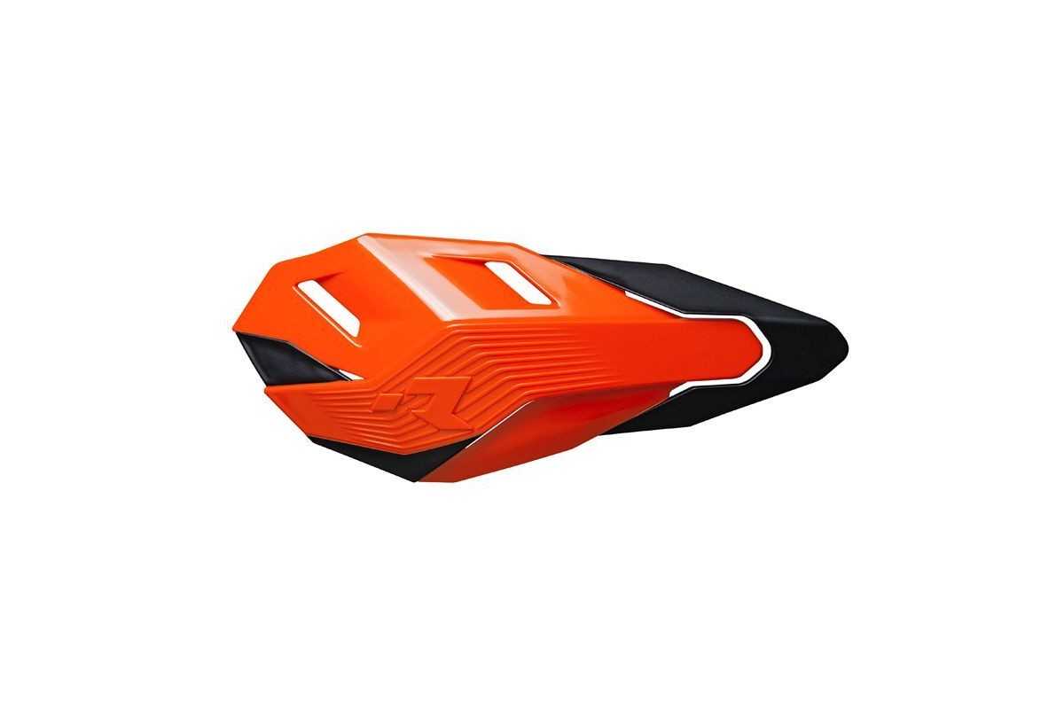 Protèges-mains RACETECH HP3 Cross/Enduro orange/noir