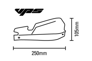 Kit protège-mains BARKBUSTERS VPS MX Universel orange