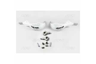 Protège-mains UFO Alu blanc