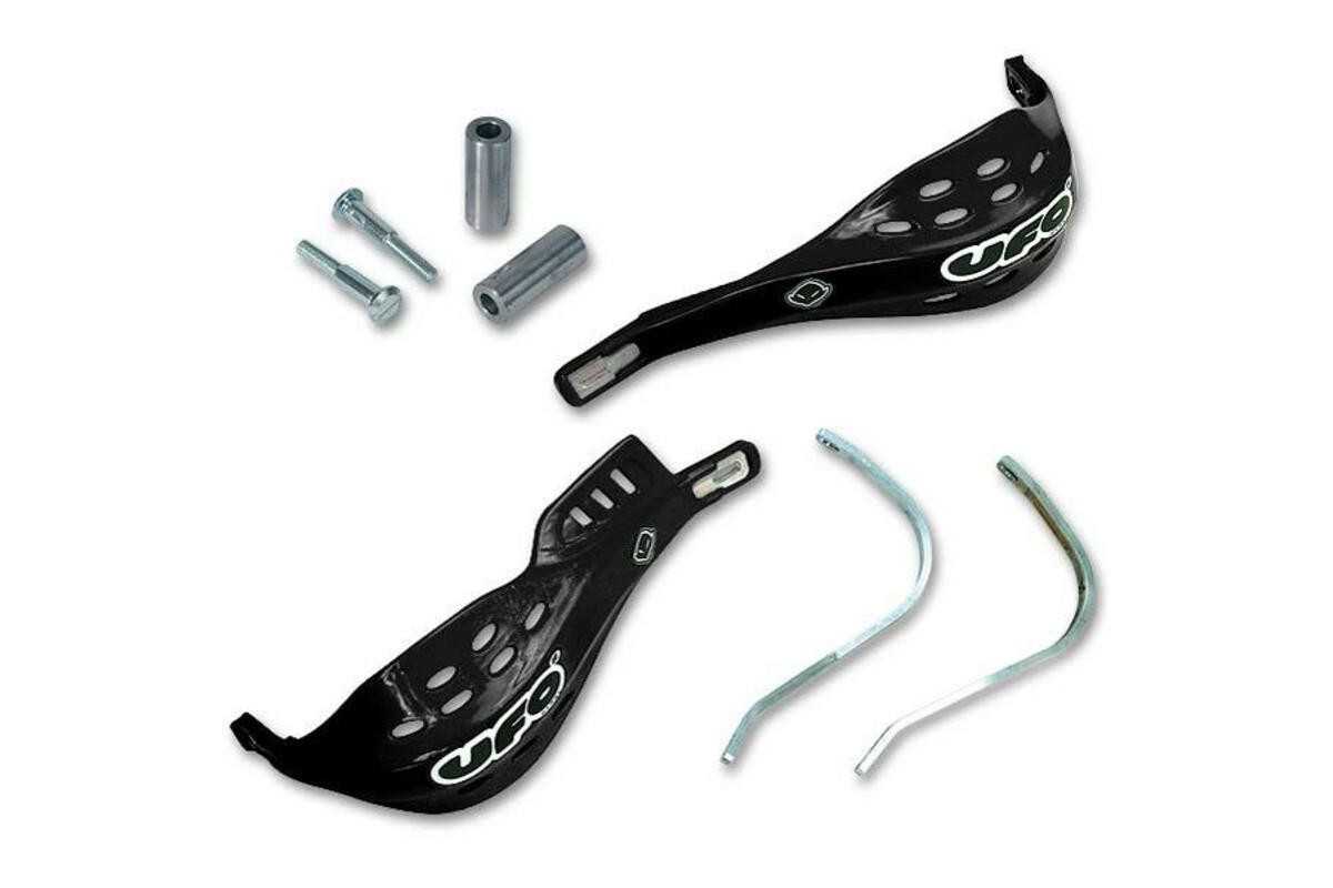 Protège-mains UFO Jumpy supermotard Ø28mm noir