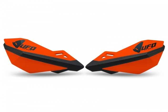 Protège-mains UFO orange fluo KTM