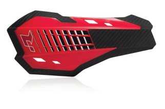 Protèges-mains RACETECH HP2 rouge CRF