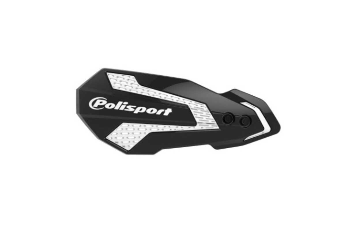 Protège-mains POLISPORT MX Flow noir/blanc