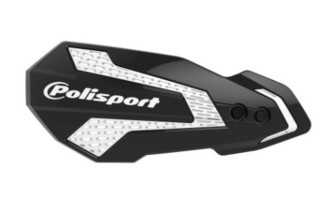 Protège-mains POLISPORT MX Flow noir/blanc