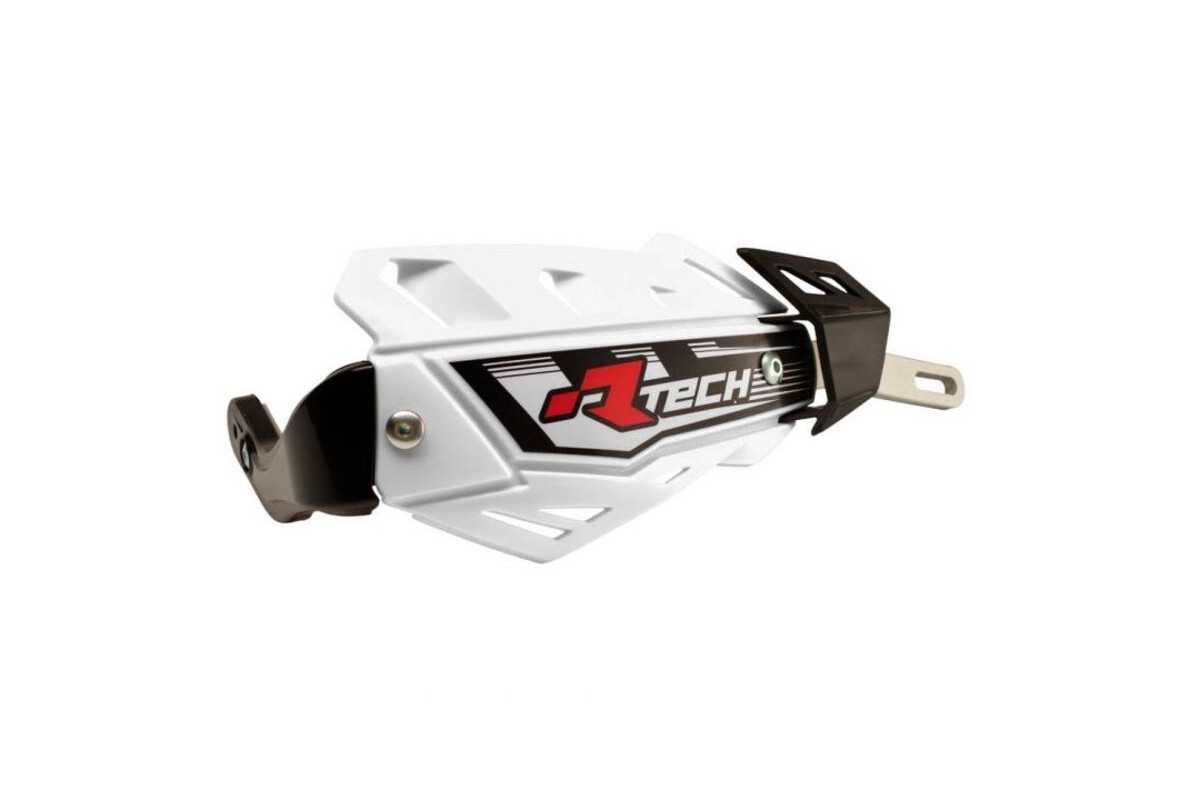 Protège-mains RACETECH FLX blanc