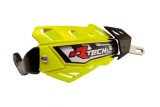 Protège-mains RACETECH FLX intégral jaune fluo avec renfort alu