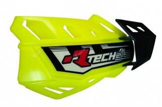 Protège-mains RACETECH FLX jaune fluo réglable