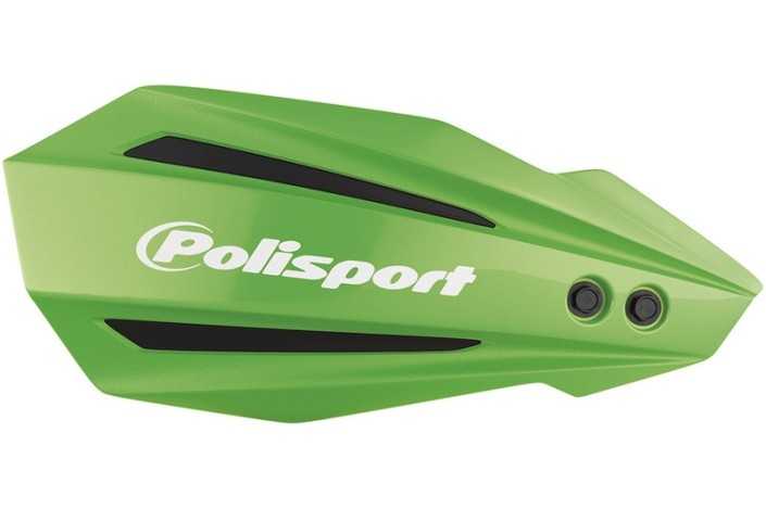 Protège-mains POLISPORT MX Bullit vert - Kawasaki KX250 / 450