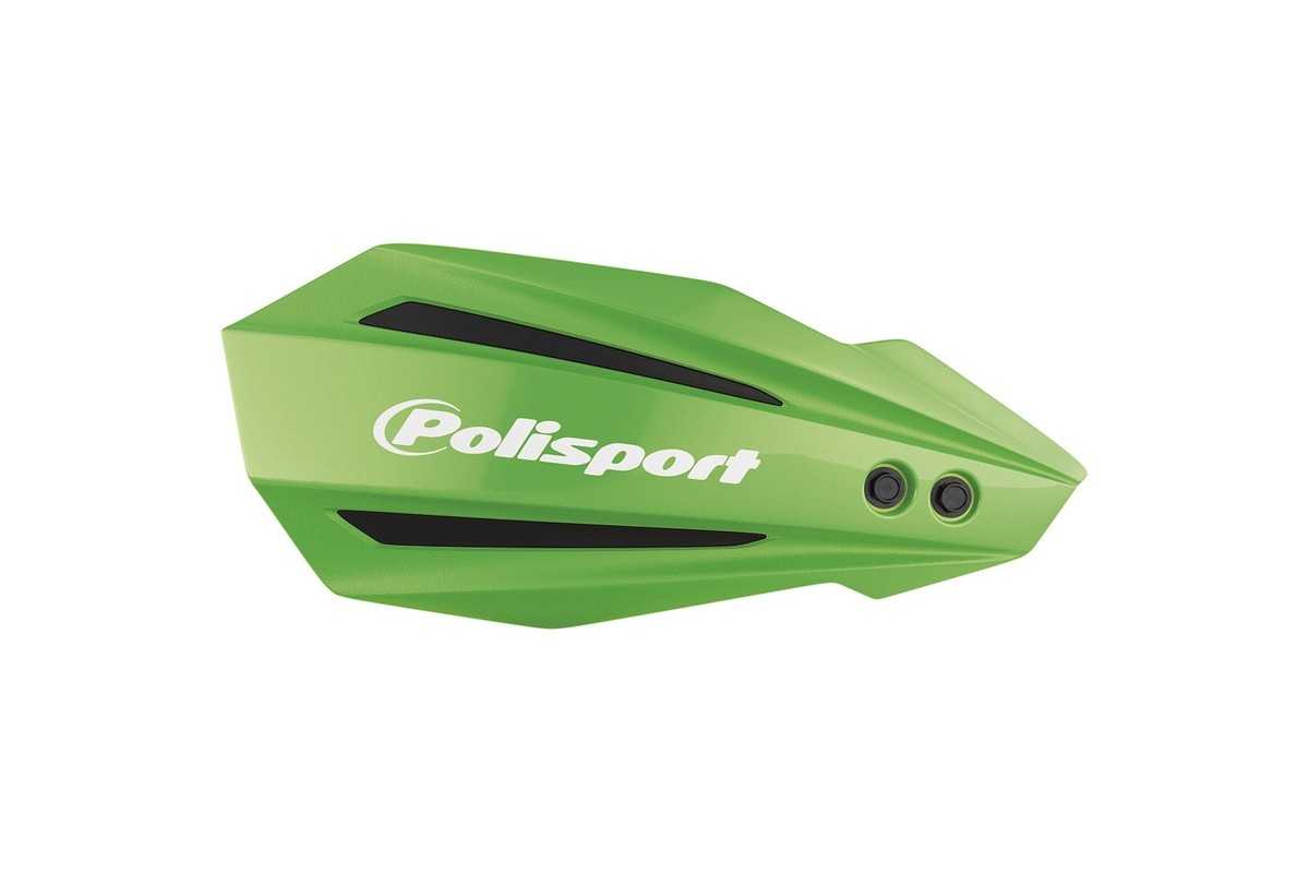 Protège-mains POLISPORT MX Bullit vert - Kawasaki KX250 / 450