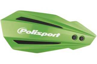 Protège-mains POLISPORT MX Bullit vert - Kawasaki KX250 / 450