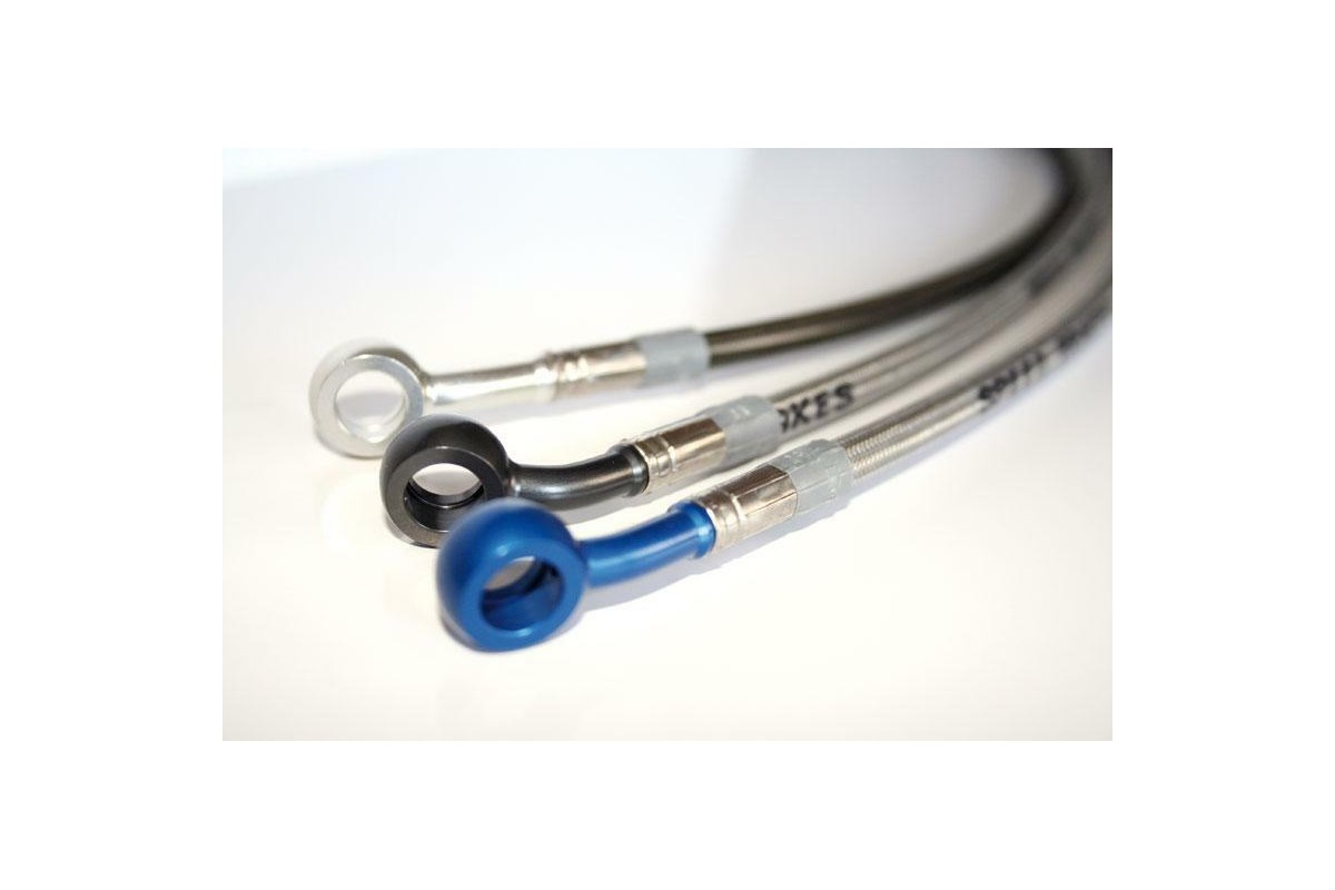 Durite Aviation SPEEDBRAKES carbone/raccord argent